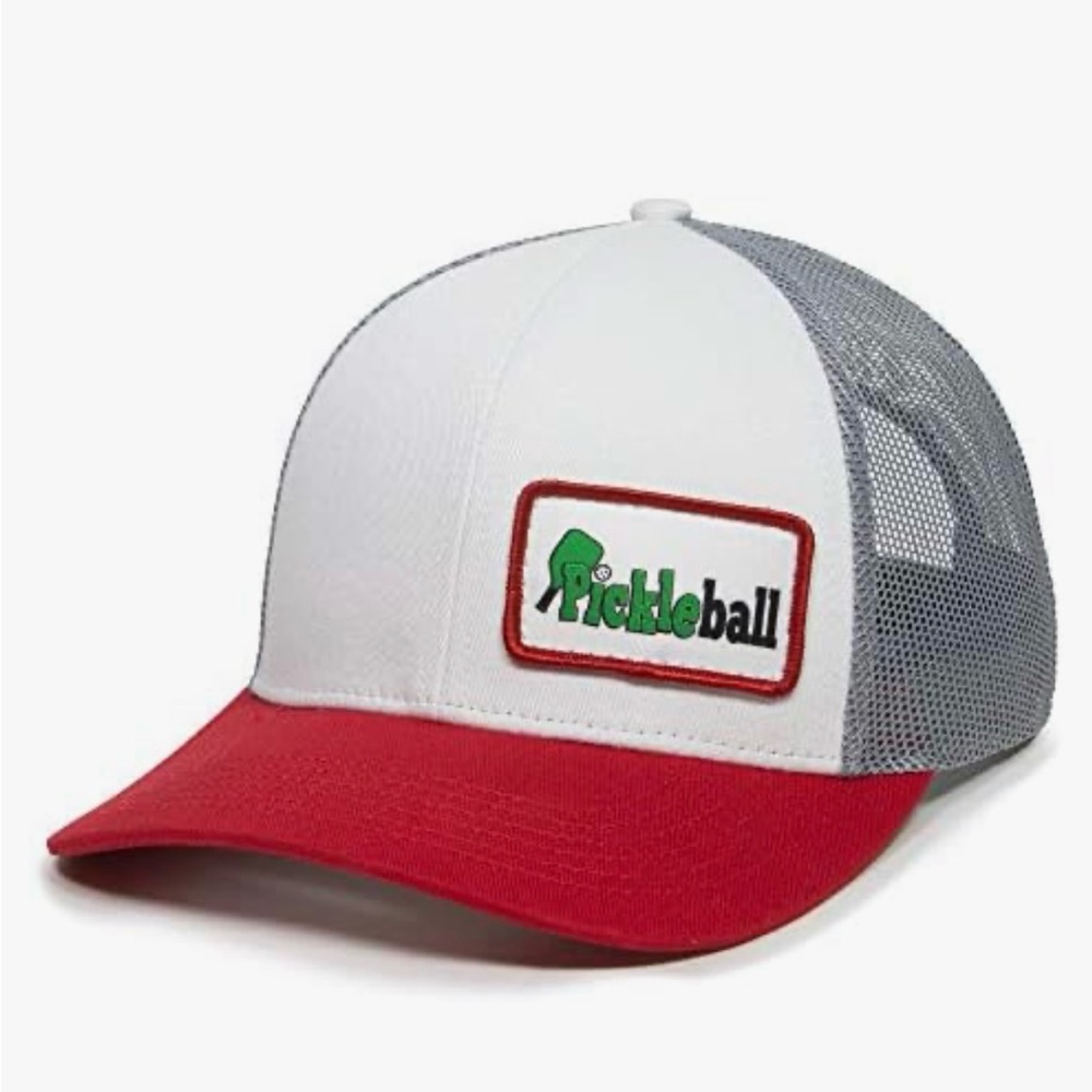 NWT Pickleball Mesh Back Trucker Hat - Unisex - Adjustable SnapBack
